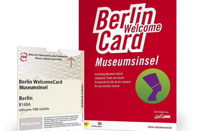 Berlin Welcome Card 72 Hour Museum Island and Public Transport - Accessibility and Child Policy