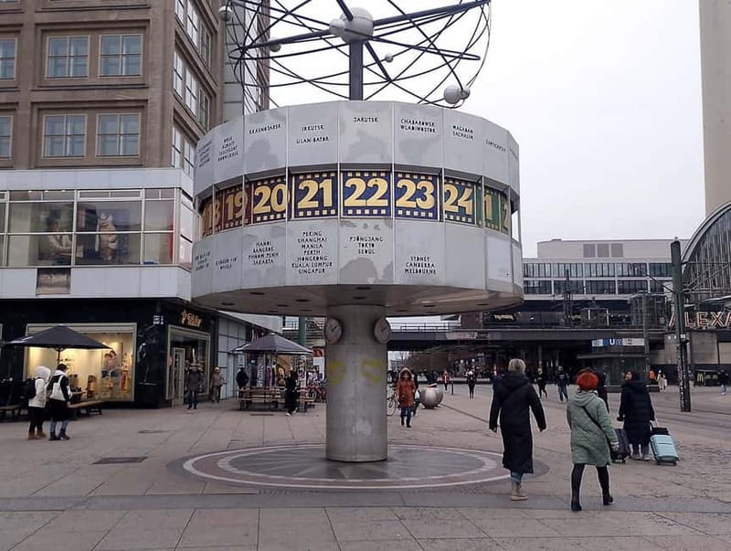 Berlin: World Clock to World Heritage & World War 2 Walk - Exploring Berlin’s Past and Present in a Compact Walk