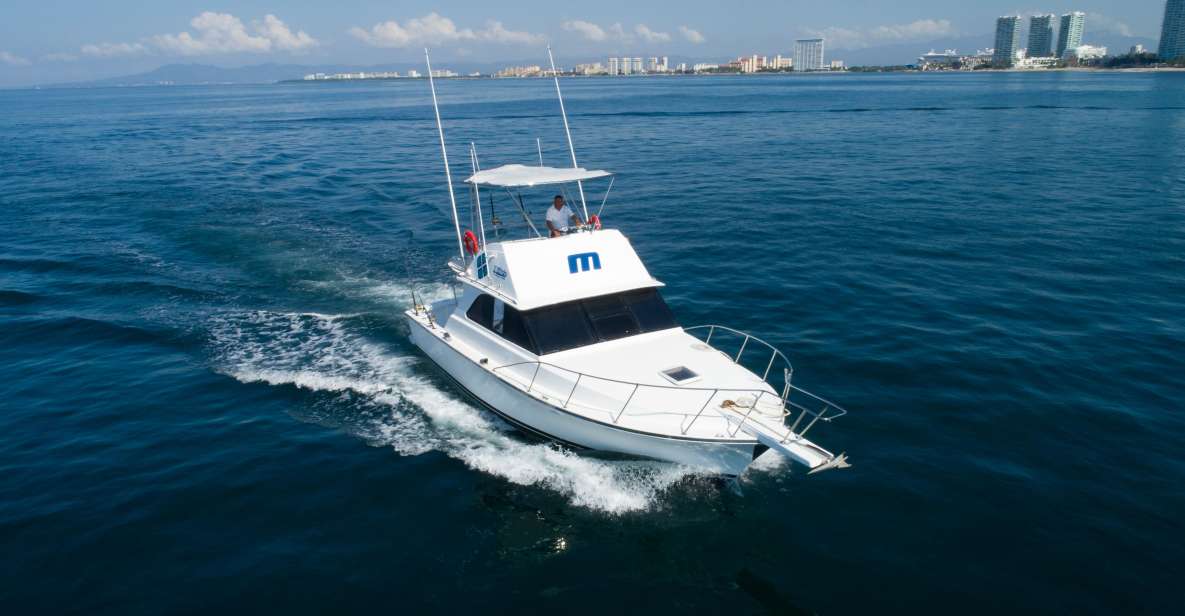 Bertram 38 Convertible Boat in Puerto & Nuevo Vallarta - Meeting Point and Directions