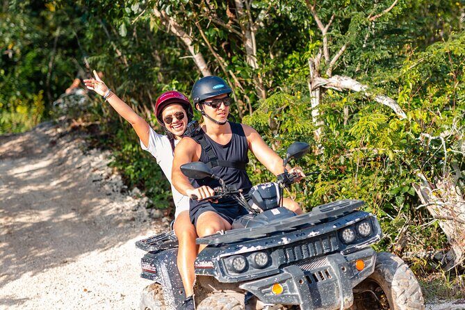 Best Cozumel ATV Jungle Tour + Jade Cavern + Beach + Locker - Key Points