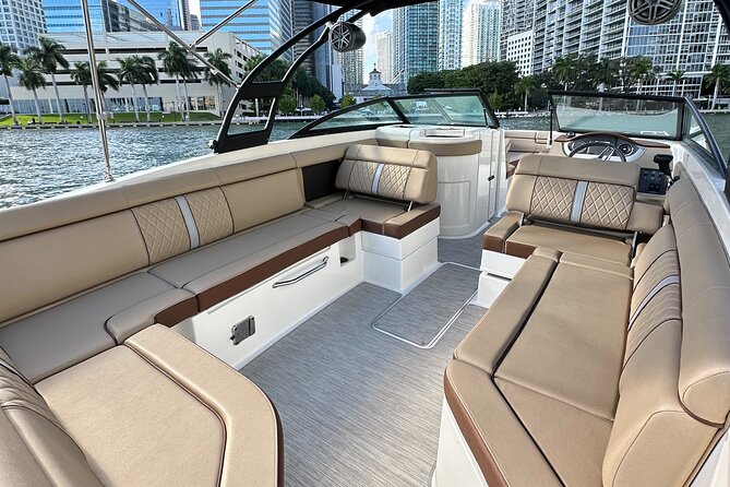 Best of Miami: Private Searay SDX Boat Charter With a Captain - Meeting and Departure Information