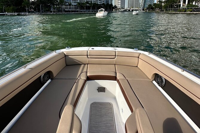 Best of Miami: Private Searay SDX Boat Charter With a Captain - Booking Your Adventure