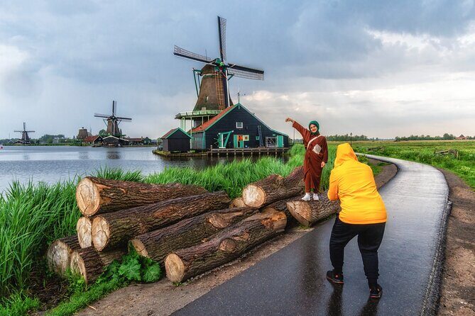 Best of Netherlands: Zaanse Schans Mills, The Hague & Rotterdam - Starting Bright and Early in Amsterdam