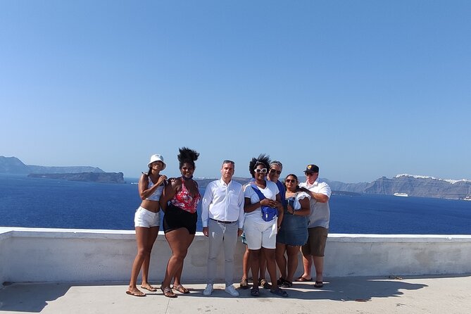 Best of Santorini: 4-hour Private Tour - The Blue-Domed Church in Firostefani