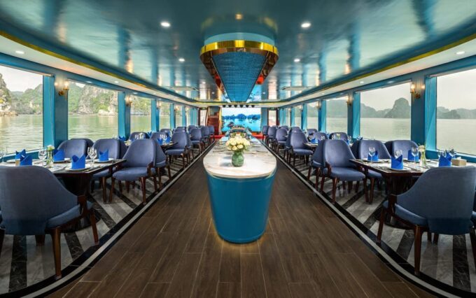 BEST SELLER Halong 5 Star Day Cruise: Buffet Lunch & Jacuzzi - Exploration of Sung Sot Cave
