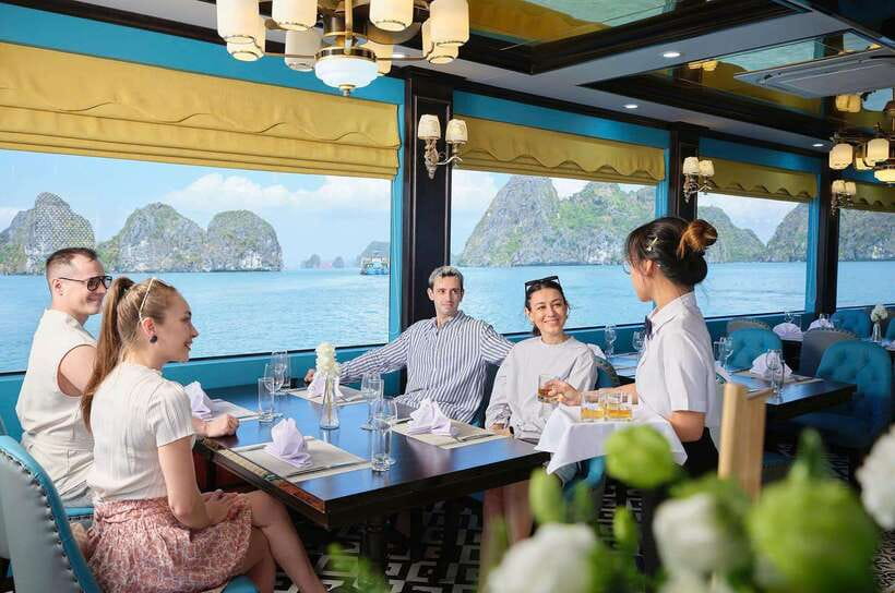 Best Seller New 5-Star Halong Bay Cruise Jacuzzi & Buffet - Detailed Itinerary of the Day