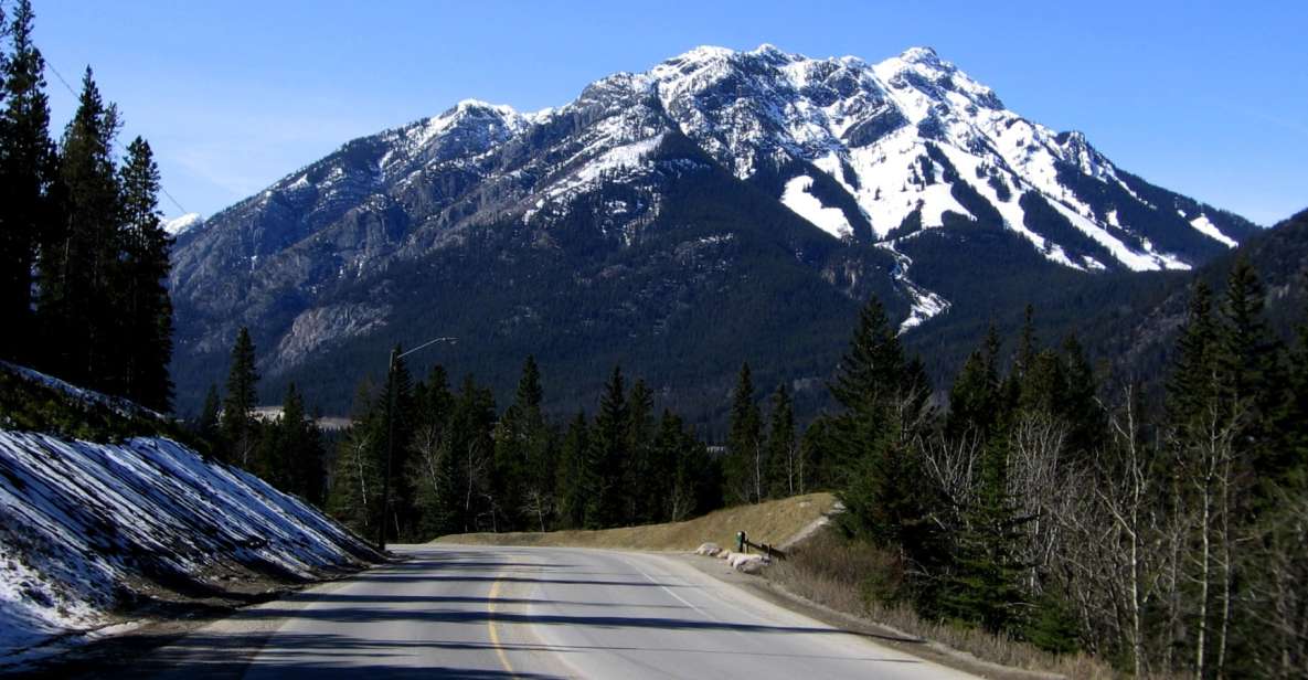 Between Banff & Calgary: a Smartphone Audio Driving Tour - Key Points