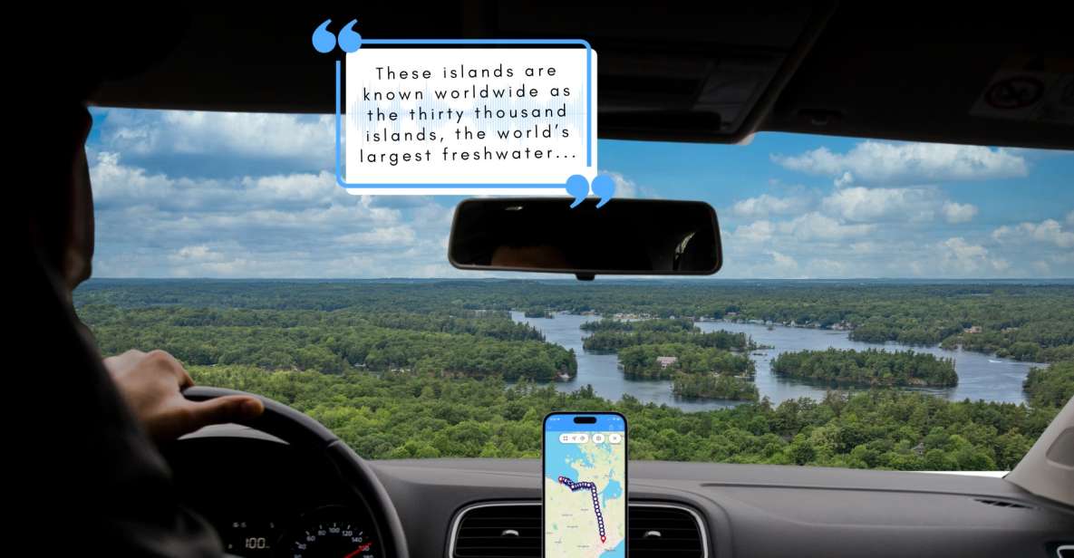 Between Collingwood & Toronto: Smartphone Audio Driving Tour - Tour Features