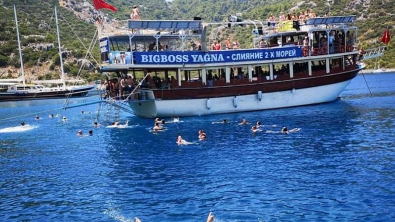 Big Boss Boat Trip Adults Only +16 - Discovering the Marmaris Marine Beauty