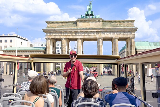 Big Bus Berlin Live Guided Panoramic Tour by Open Top Bus - Meeting and End Point