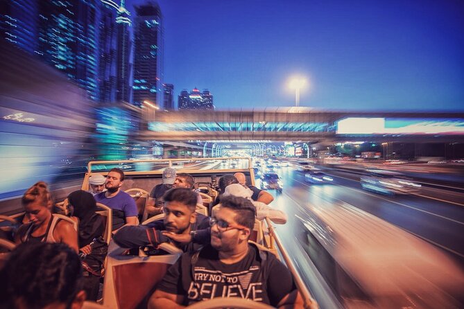 Big Bus Dubai Open Top Night Tour - Pricing and Booking Details