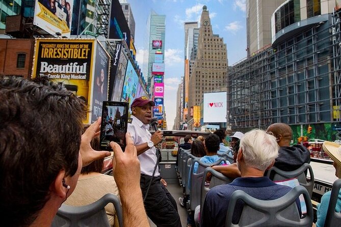 Big Bus New York: Hop-On Hop-Off Sightseeing Tour by Open-top Bus - Key Features and Inclusions