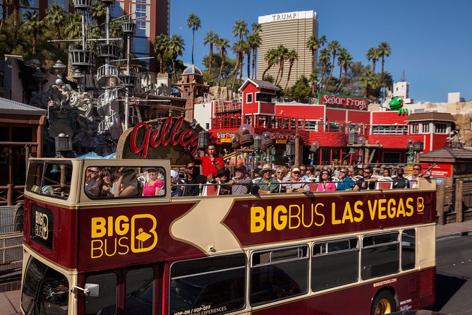 Big Bus Vegas: Hop-On Hop-Off Sightseeing Tour by Open-top Bus - Key Attractions and Stops