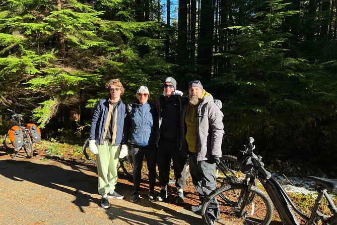 Bike/ E-bike North Vancouvers Seymour Demonstration Forest - Inclusions