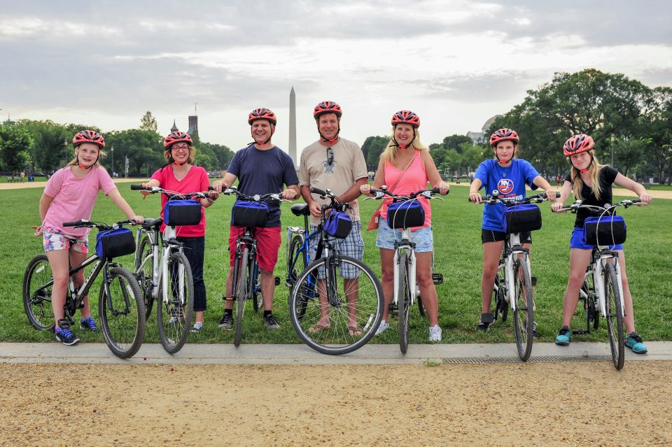 Bike Tour: Capitol Hill, Lincoln Memorial, National Mall - Route and Stops