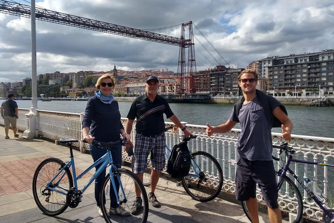 Bike Tour With Pintxos & Drinks in Getxo (Scenic Bilbao Seaside) - Vizcaya Bridge Exploration