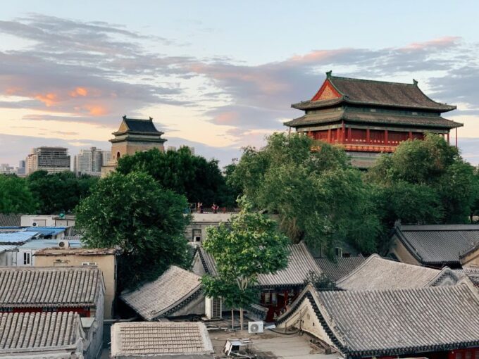 Biking Along the Dragon'S Backbone of Beijing by Pedelec - Exploring Old Beijing Landmarks