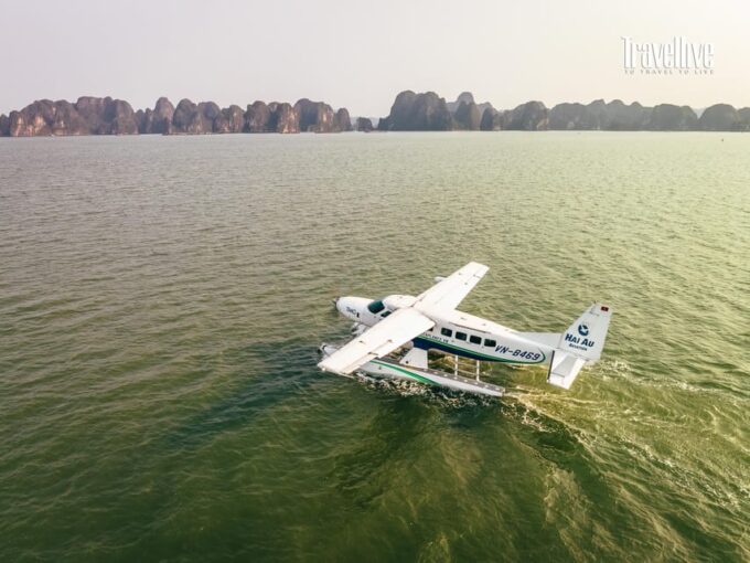 Birds Eye View of Ha Long Bay Seaplane -25 Minutes From SKY - Safety and Comfort Measures