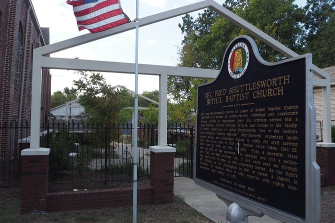 Birmingham Civil Rights Tour- Riding & Walking - Additional Information