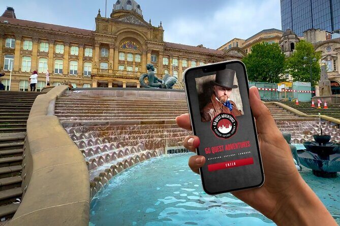 Birmingham Self Guided City Walk and Interactive Treasure Hunt - Key Points