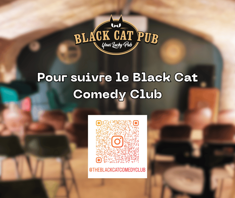 Black Cat Comedy Club - Food and Beverage Options