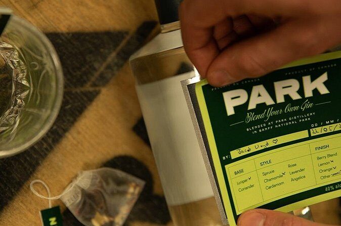 Blend Your Own Gin Experience in Banff - The Sum Up