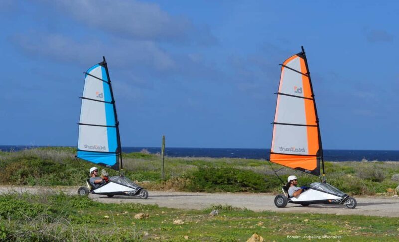Blokart Landsailing on the shores of the Caribbean Bonaire - An Introduction to Bonaire Landsailing Adventures