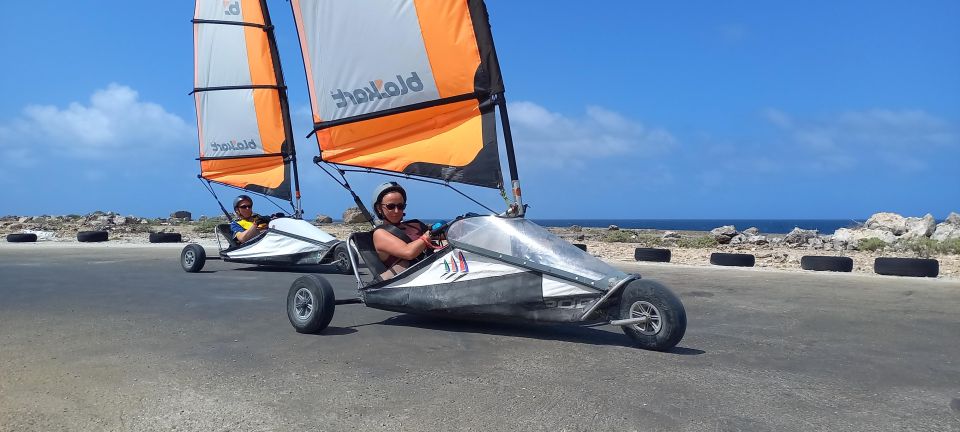 Blokart Landsailing on the Shores of the Caribbean Bonaire - Key Points