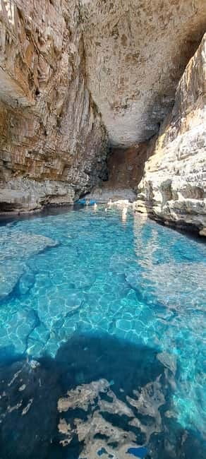 Blue Cave-Green caves-Lopud Sandy beach - tour with drink - Key Points