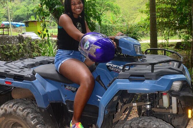 Blue Hole and Atv in Ocho Rios - The ATV Ride: A Wet and Wild Countryside Journey