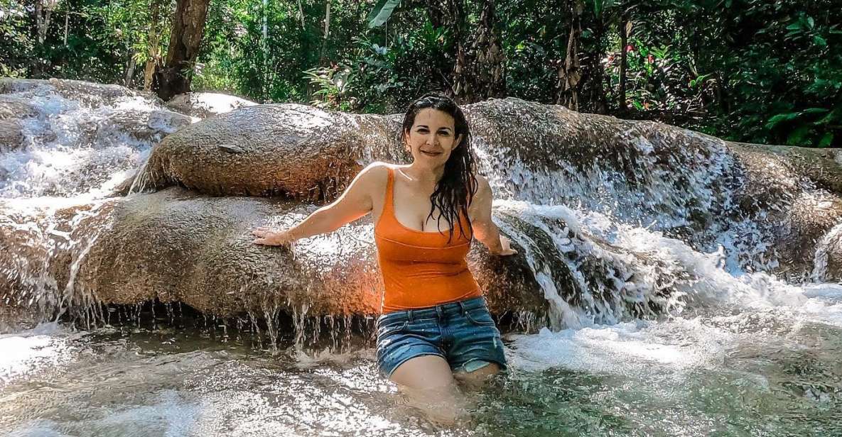 Blue Hole and Dunn's River Falls Private Tour - Ascending Dunns River Falls