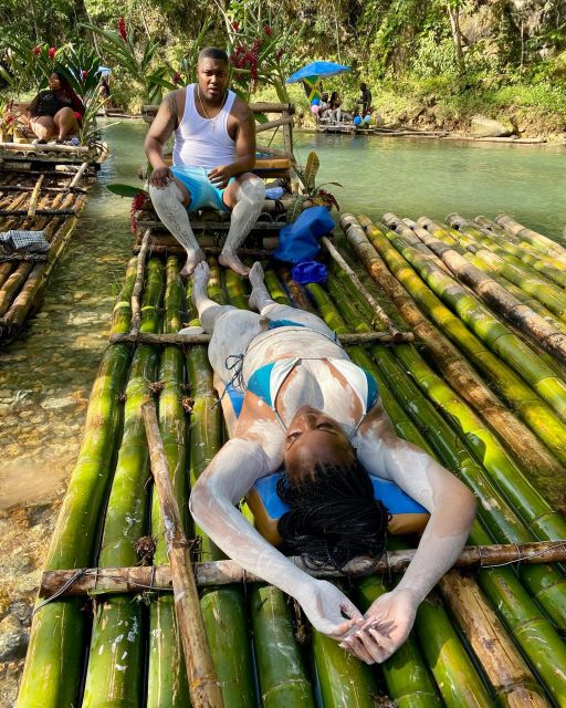 Blue Hole, Horseback Riding and Bamboo Rafting Private Tour - Key Points