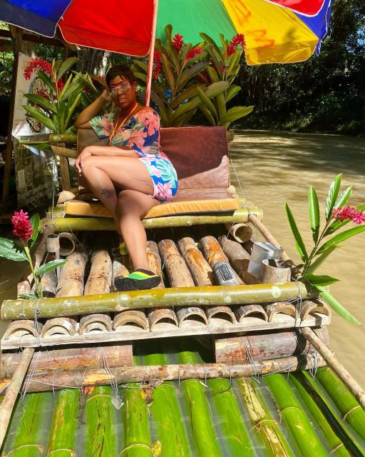 Blue Hole, Horseback Riding and Bamboo Rafting Private Tour - Horseback Riding Adventure