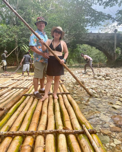 Blue Hole, Horseback Riding and Bamboo Rafting Private Tour - Jamaican Cuisine and Flavors