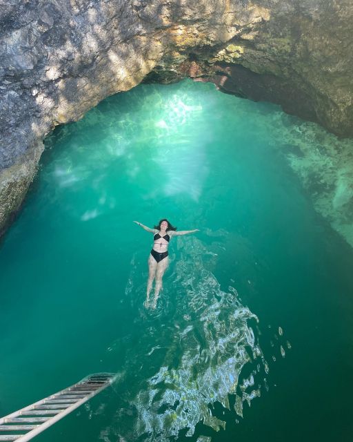Blue Hole Mineral Spring and Ricks Cafe Private Tour - Adventurous Activities