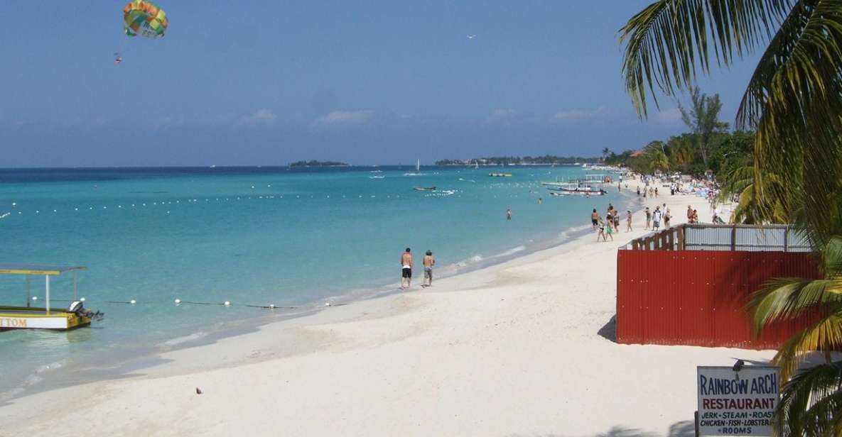 Blue Hole Mineral Spring, Rick's Cafe & 7 Miles Beach Tour - Activities Included