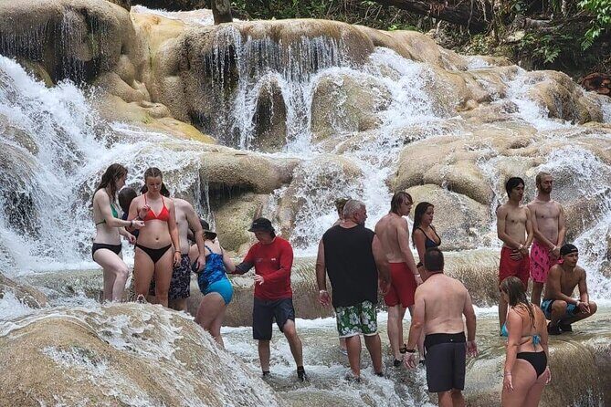Blue Hole Secret Falls and Dunn's River Falls from Falmouth - Key Points  
