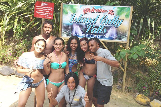 Blue Hole Secret Falls - from Montego Bay & Rosehall Hotels - Key Points