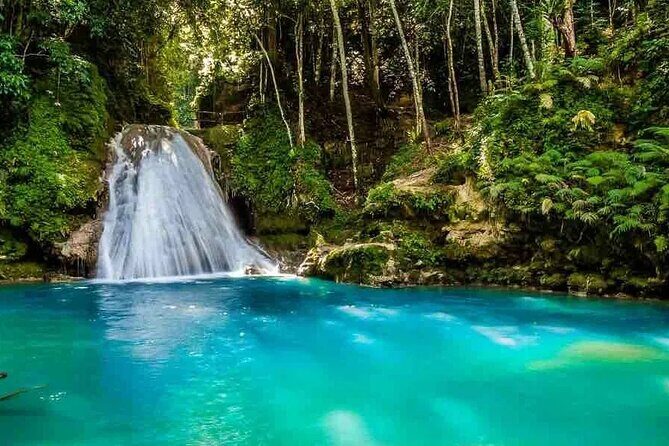 Blue Hole, Secret Falls & River Rapids Tubing from Montego Bay - Key Points