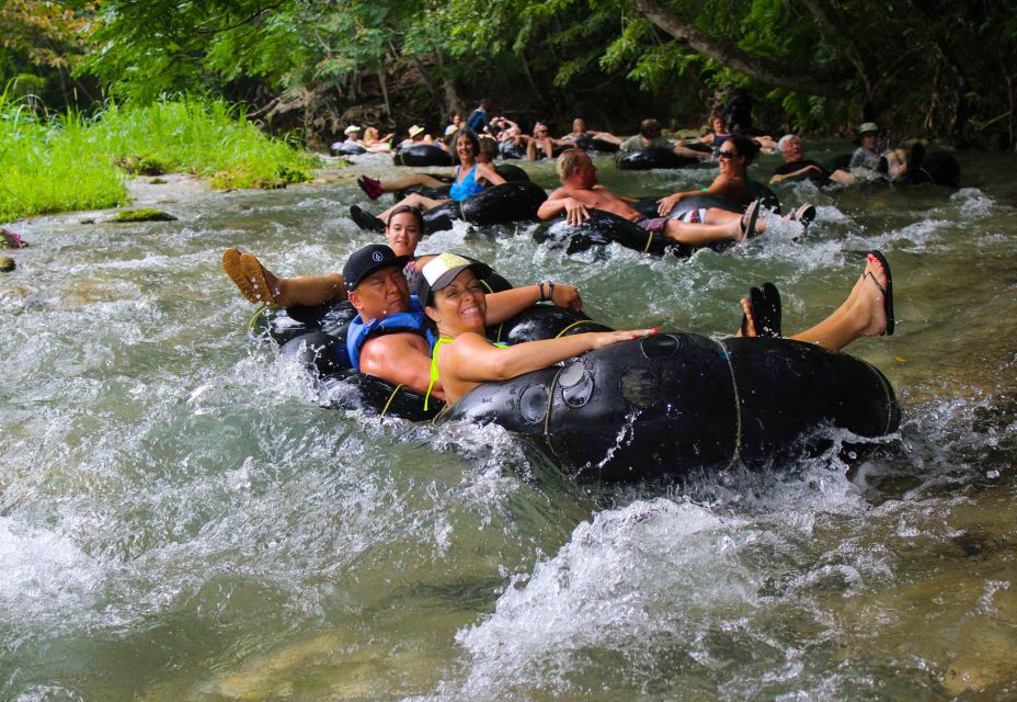 Blue Hole, Secret Falls, River Tubing and Dunns River Falls - Exploring the Blue Hole