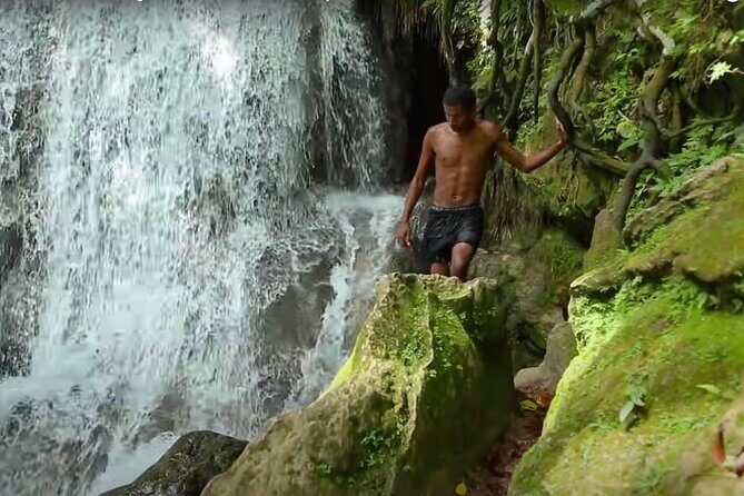 Blue Hole Waterfalls and Rasta Garden from Montego Bay - Authentic Encounters and Stunning Views