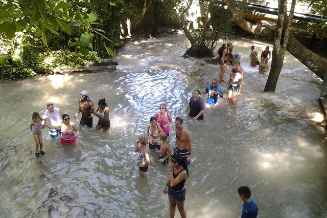 Blue Hole, Zipline and Dunns River Falls From Falmouth - Visiting Dunns River Falls