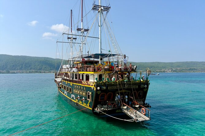 Blue Lagoon Cruise With the Pirates Boat From Halkidiki - Key Points