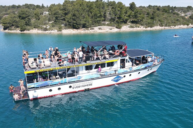 Blue Lagoon, Shipwreck & ŠOlta Cruise With Lunch & Unlimited Drinks From Split - Cancellation Policy