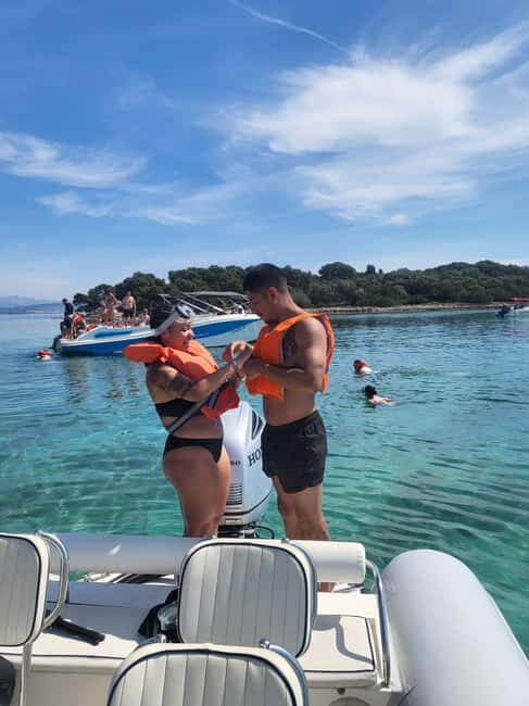 Blue lagoon with a speed boat water and towels included - Practical Tips for Travelers