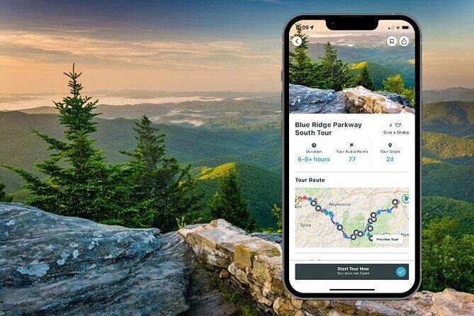 Blue Ridge Parkway South Self Guided Audio Tour - Key Points