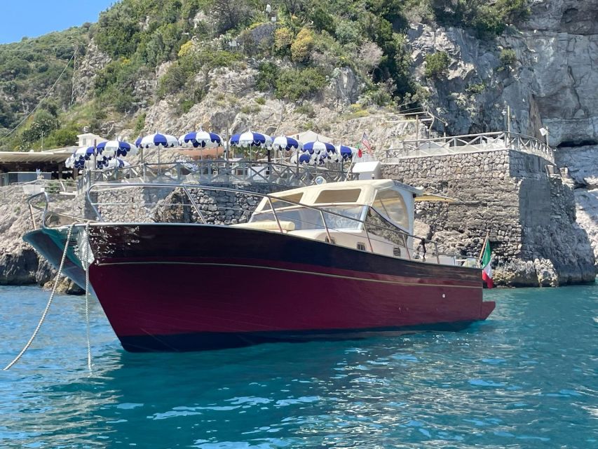 Boat Excursion Along the Amalfi Coast - Itinerary