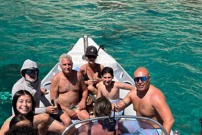 Boat excursion from Marina Piccola Cagliari with aperitif - Detailed Itinerary and Highlights