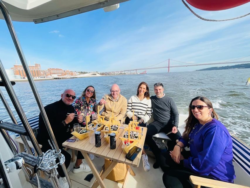 Boat Lisbon Sightseeing Tagus River | Food&Drinks | Diving - Pricing and Availability