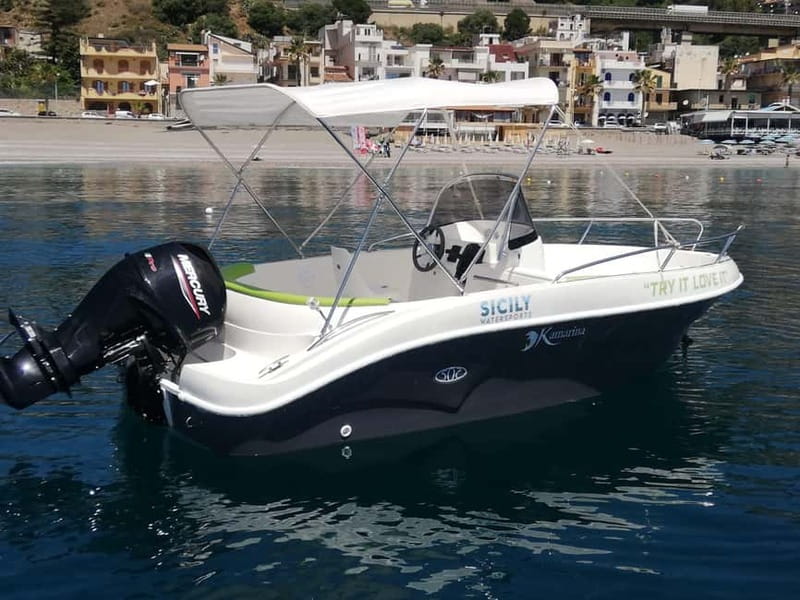 Boat rental without license in Letojanni (Half Day 4h) - Key Points